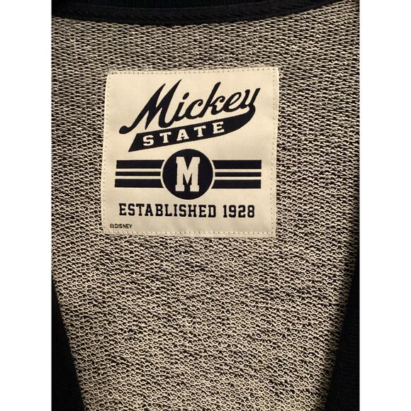 Disney Parks "Mickey State" Disneyland Mickey Mouse Varsity Cardigan M - Picture 3 of 7